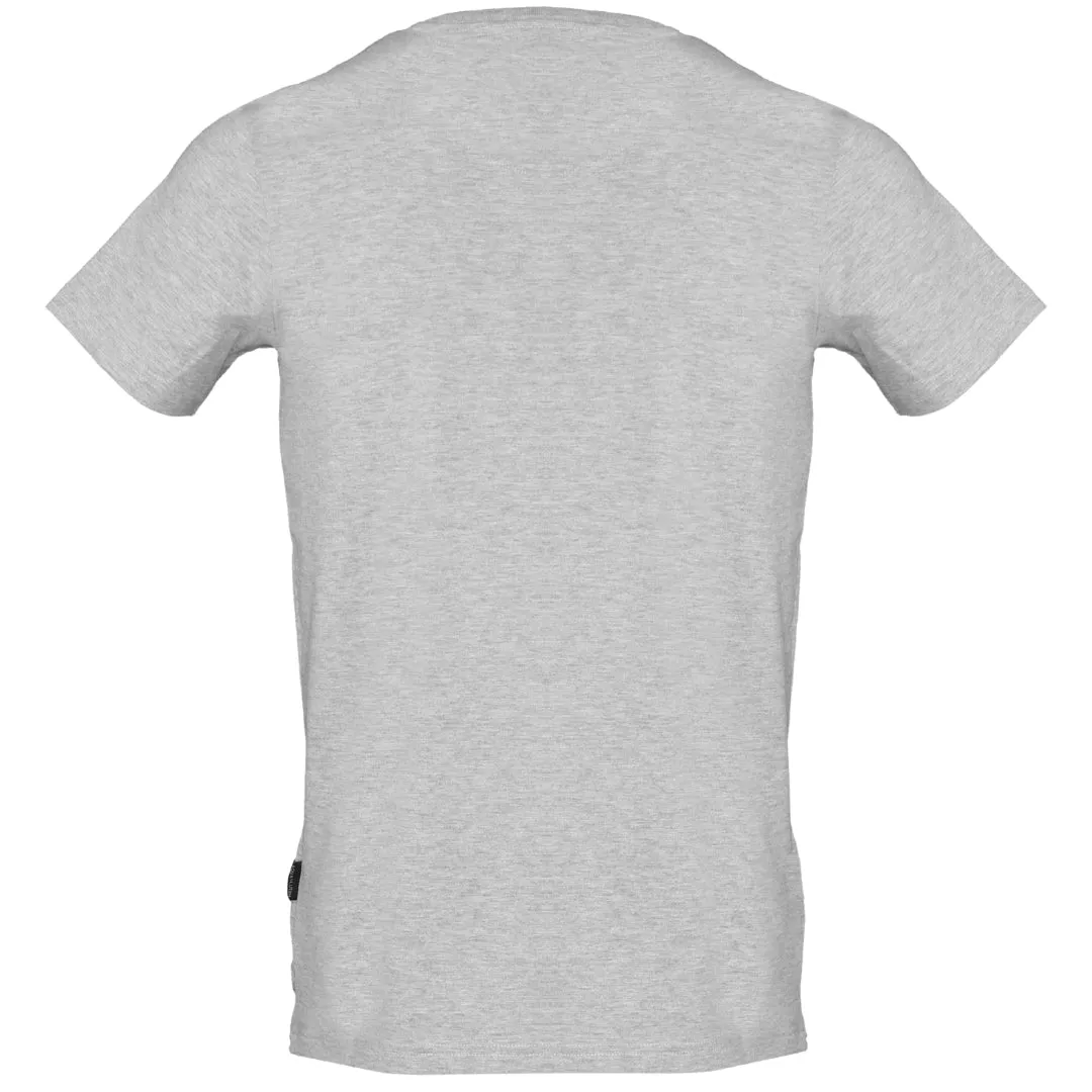 Aquascutum 1851 Aq Logo Grey T Shirt