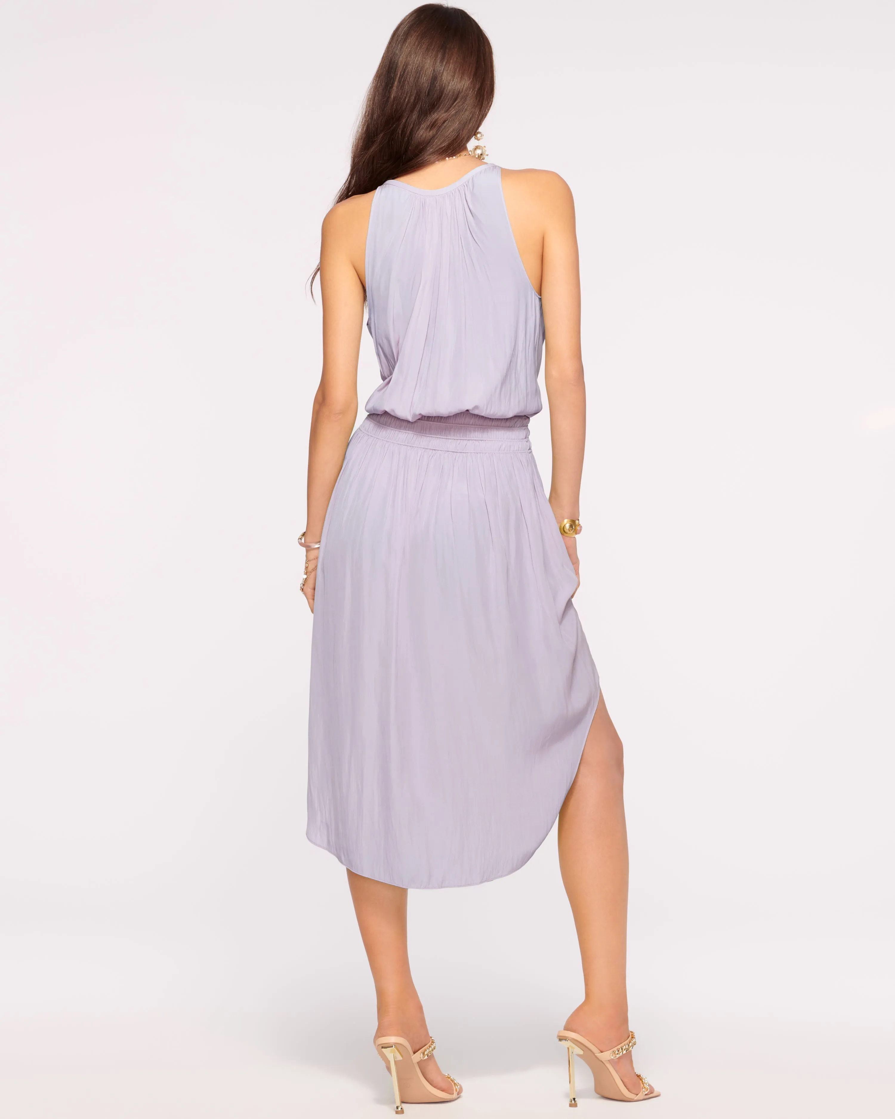 Audrey Smocked Midi Dress