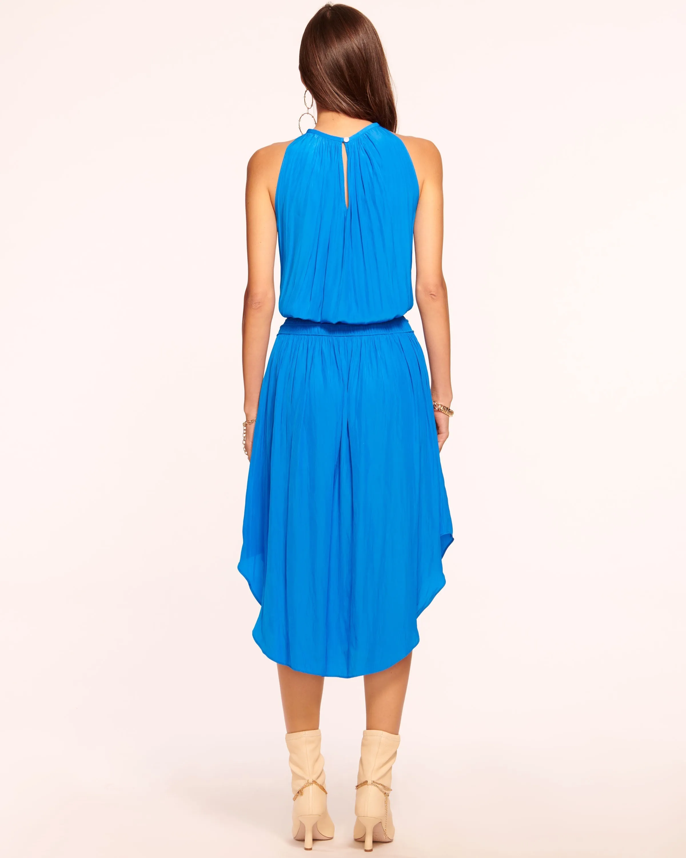 Audrey Smocked Midi Dress