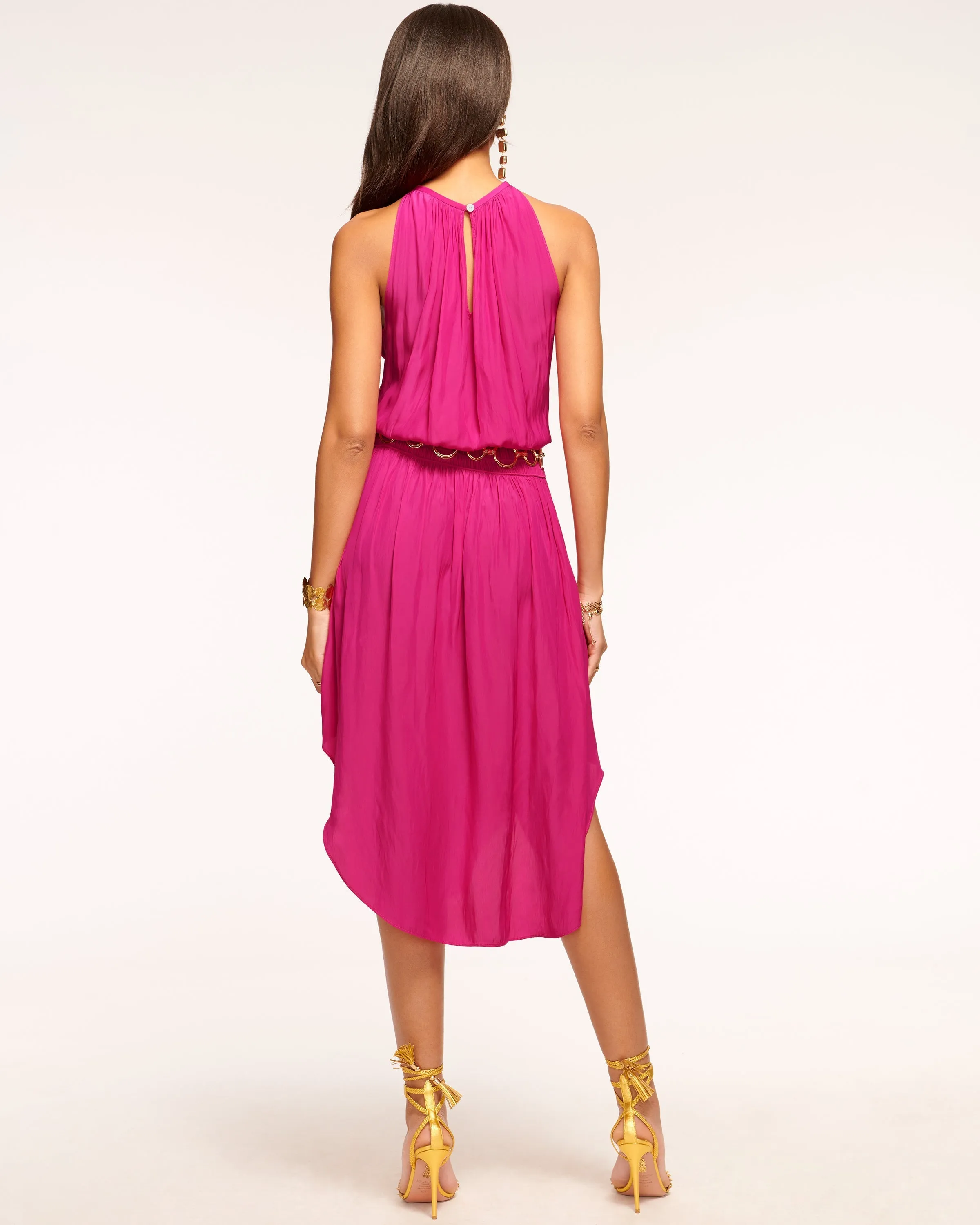 Audrey Smocked Midi Dress