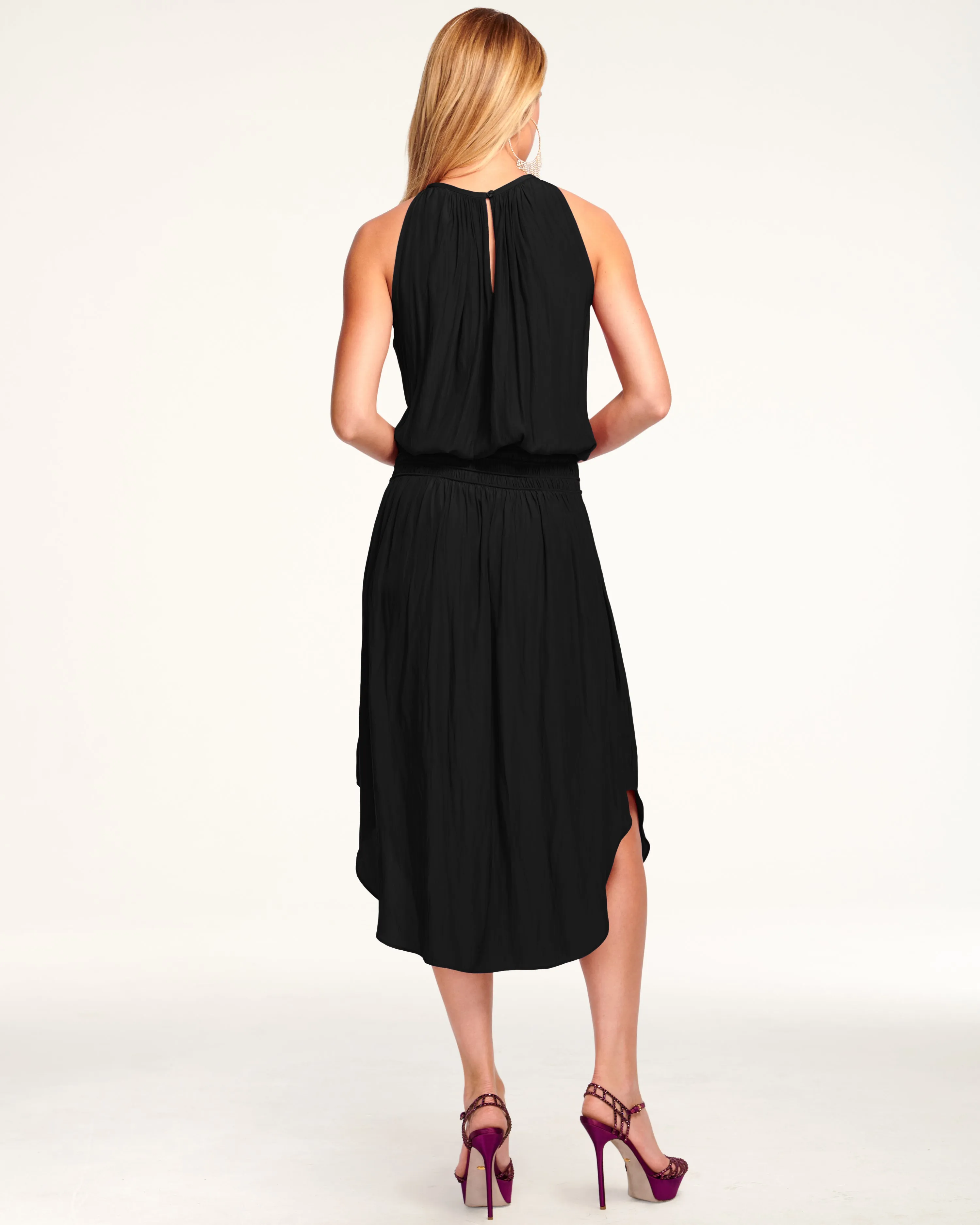 Audrey Smocked Midi Dress