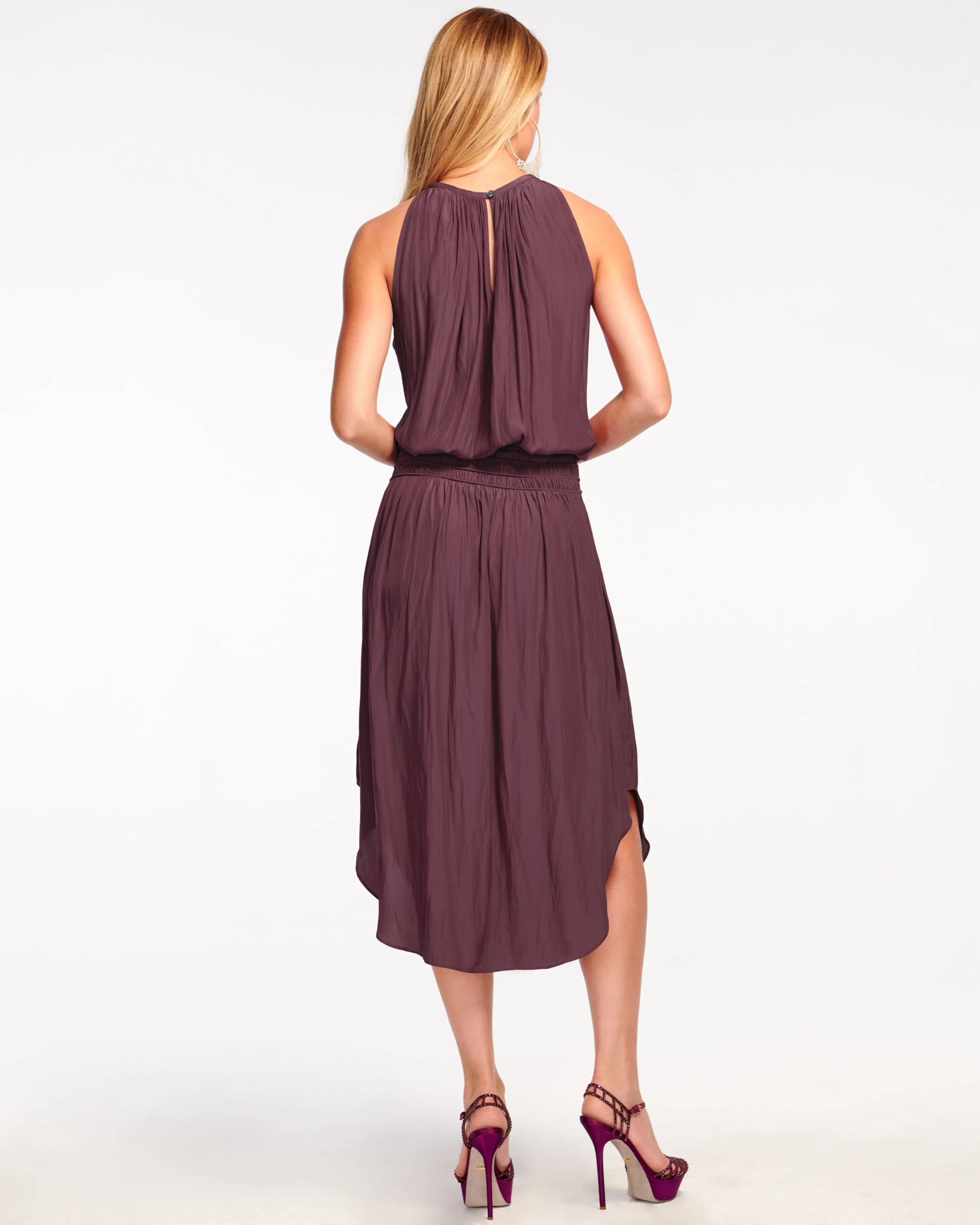 Audrey Smocked Midi Dress