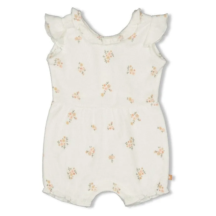 BLOOM WITH LOVE Allover Print Soft & Sweet Playsuit