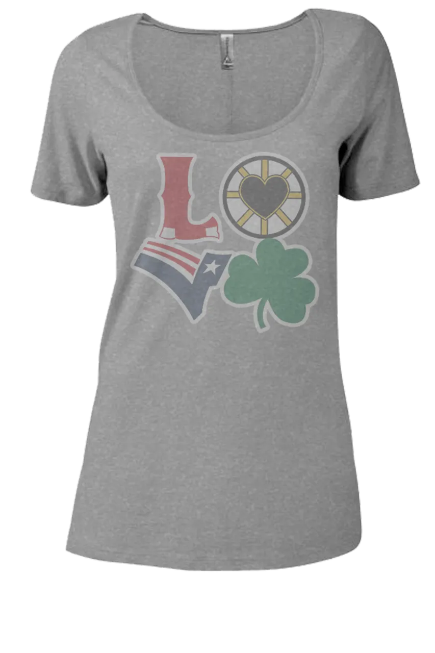 Boston Love Scoop Neck