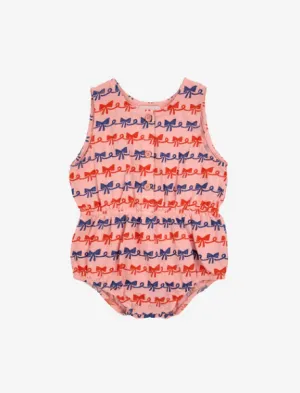 Bow Ribbon Romper