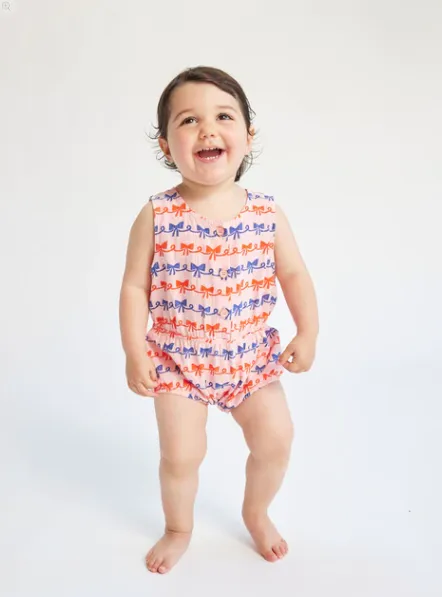 Bow Ribbon Romper