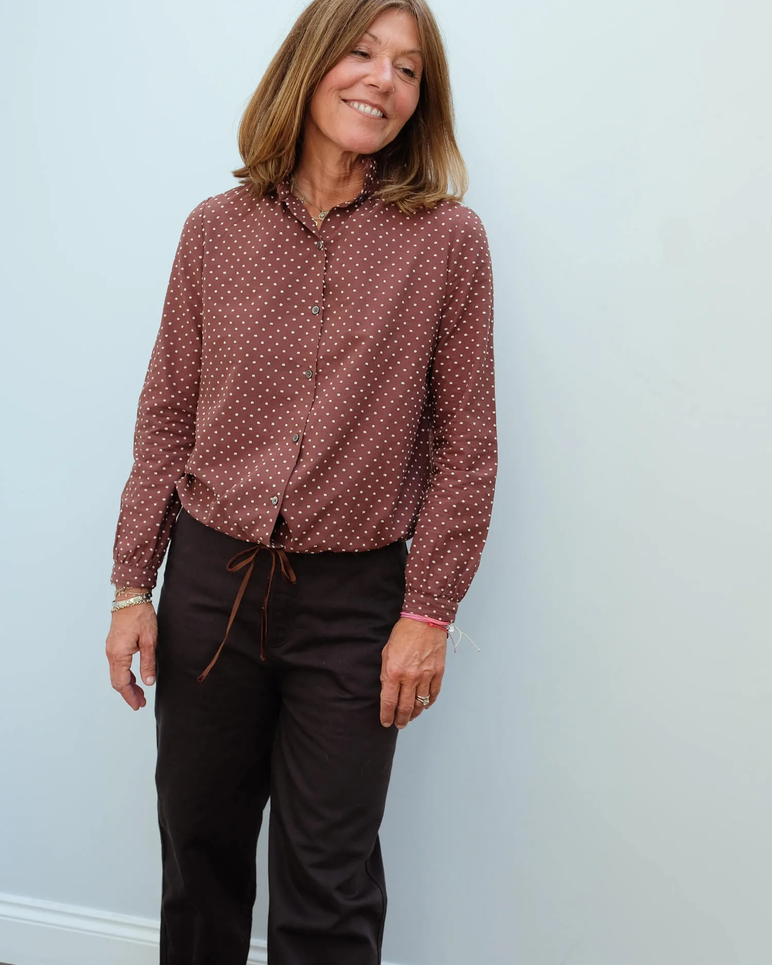 BR Safran Shirt in Rust