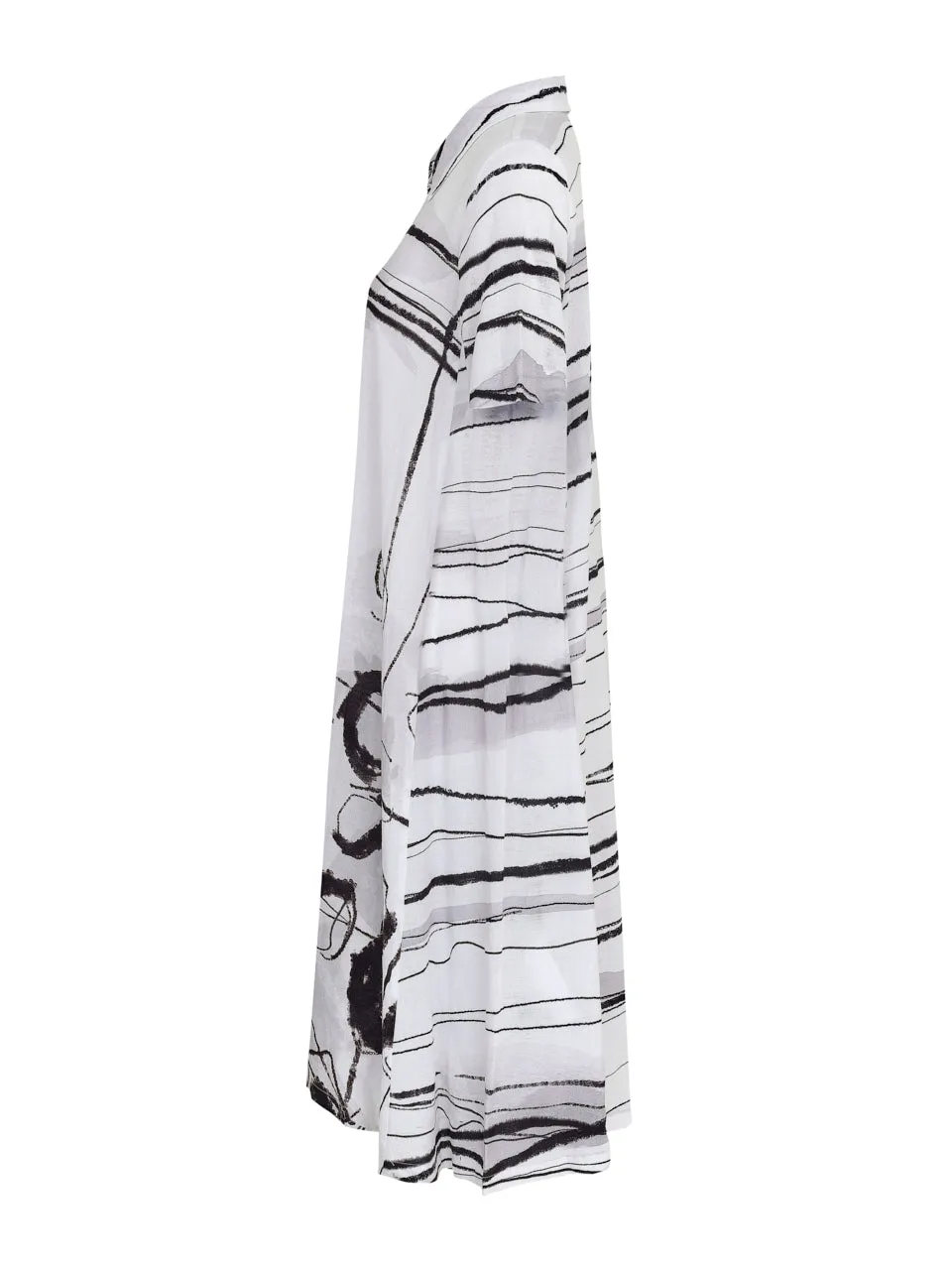 BUBBLY SEASON DRESS WITH COLLAR