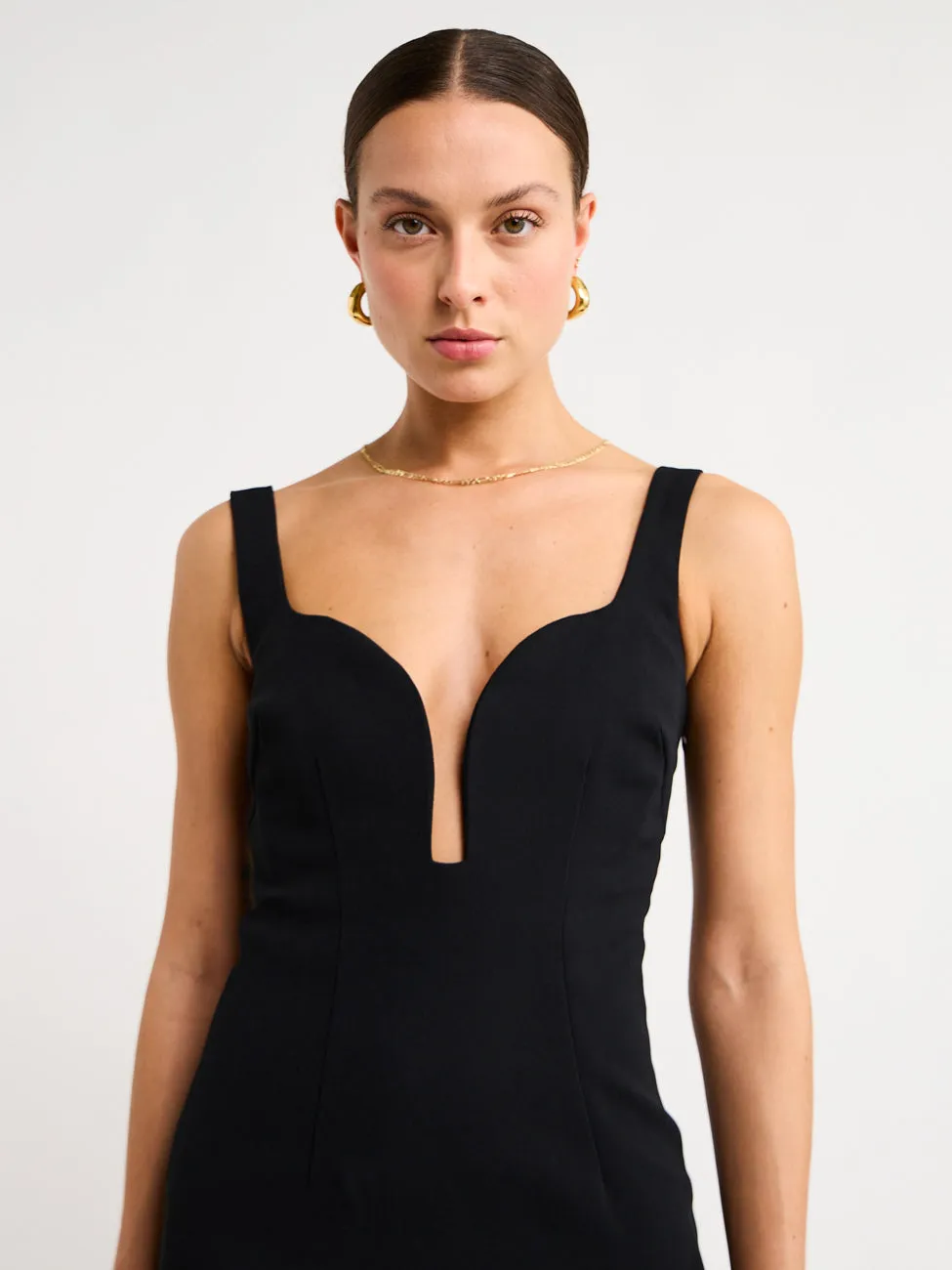 By Johnny Two Strap Scoop Mini in Black