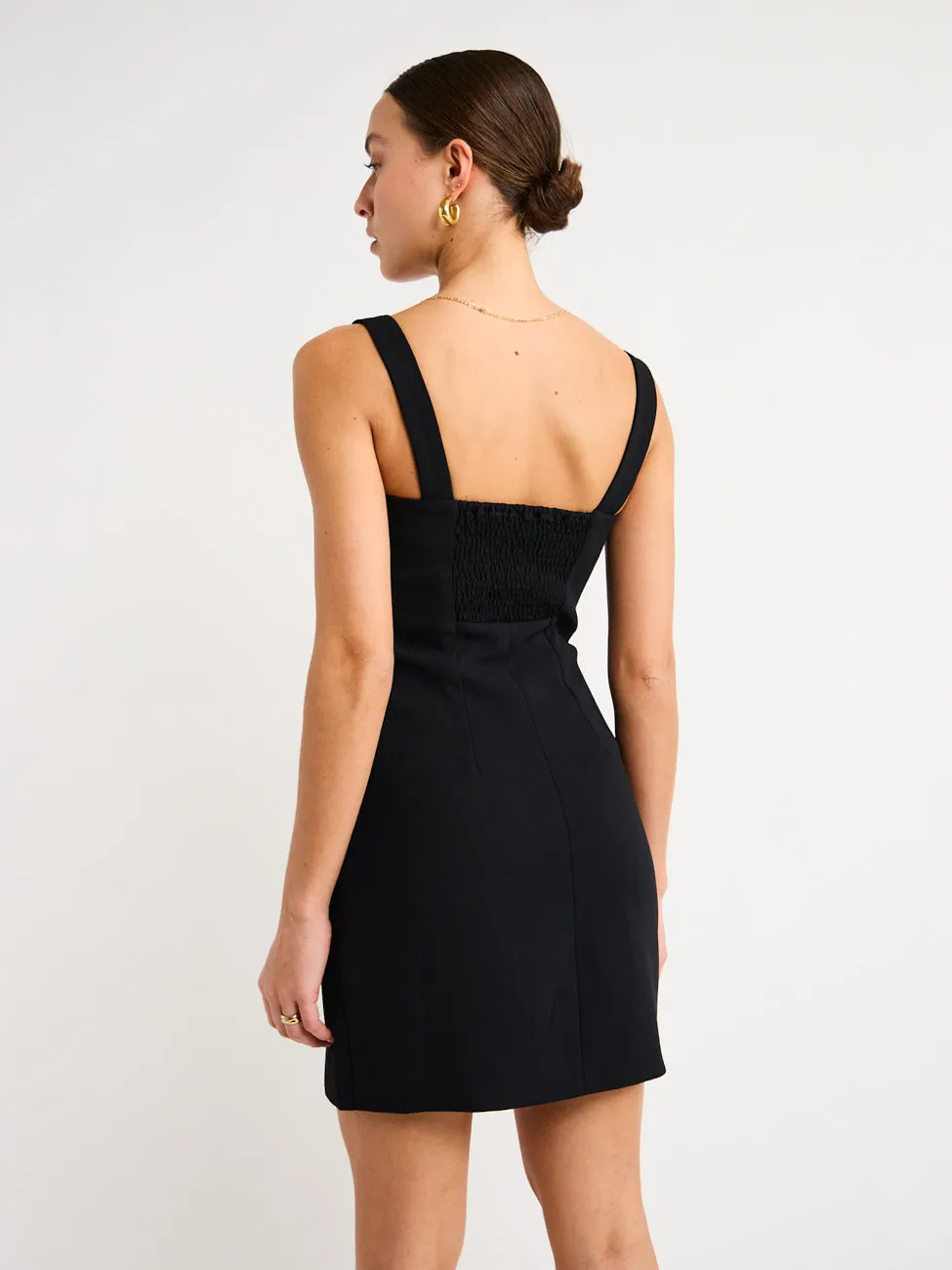 By Johnny Two Strap Scoop Mini in Black