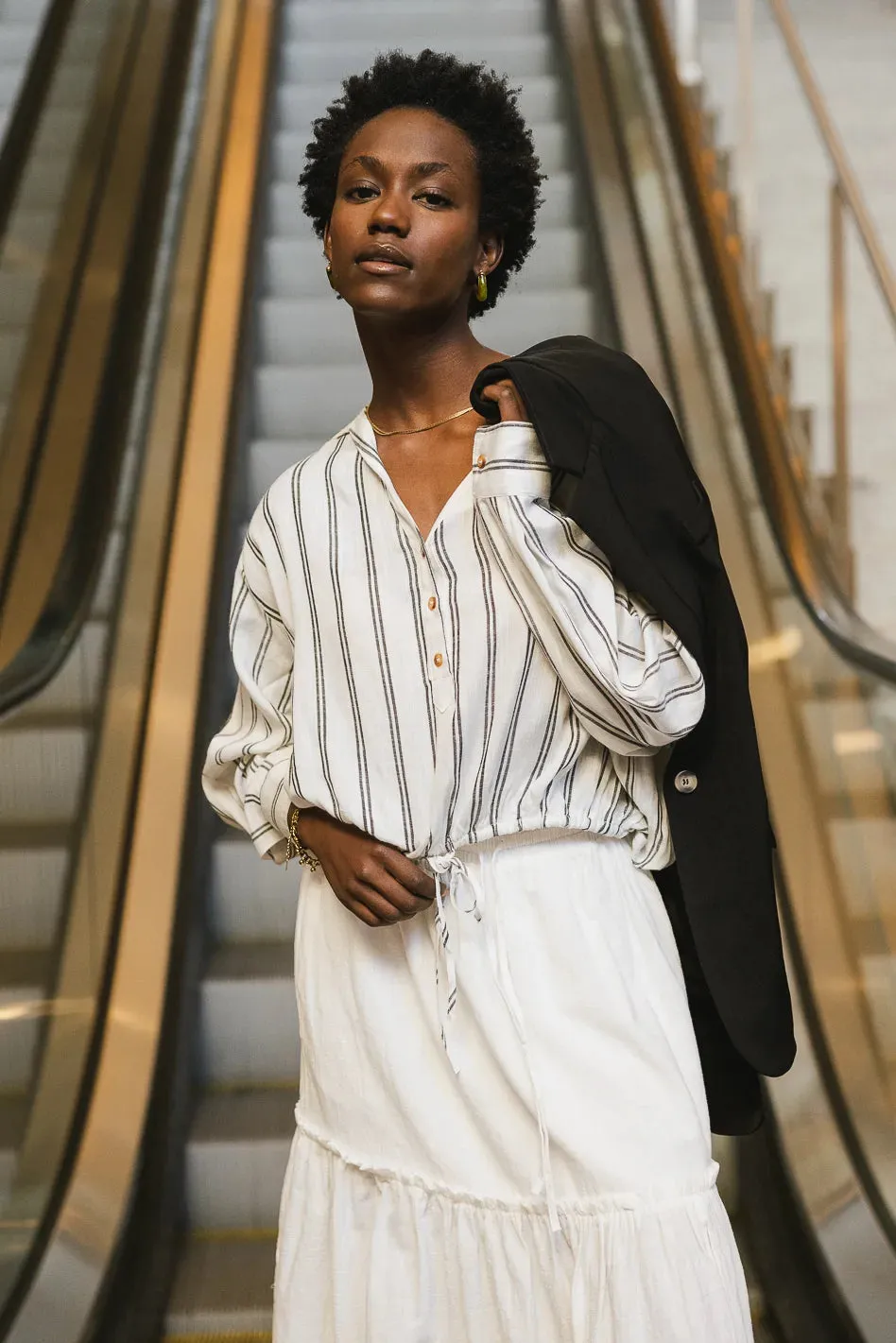 Everly Cinch Top - FINAL SALE