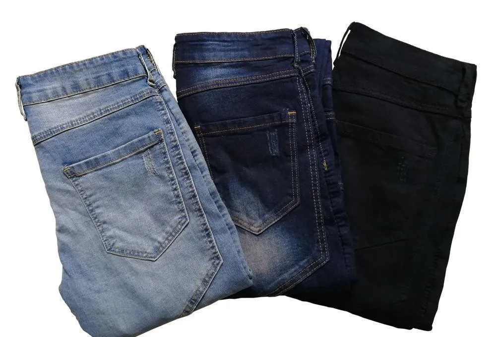 Hip Hop Skinny Jeans For Men