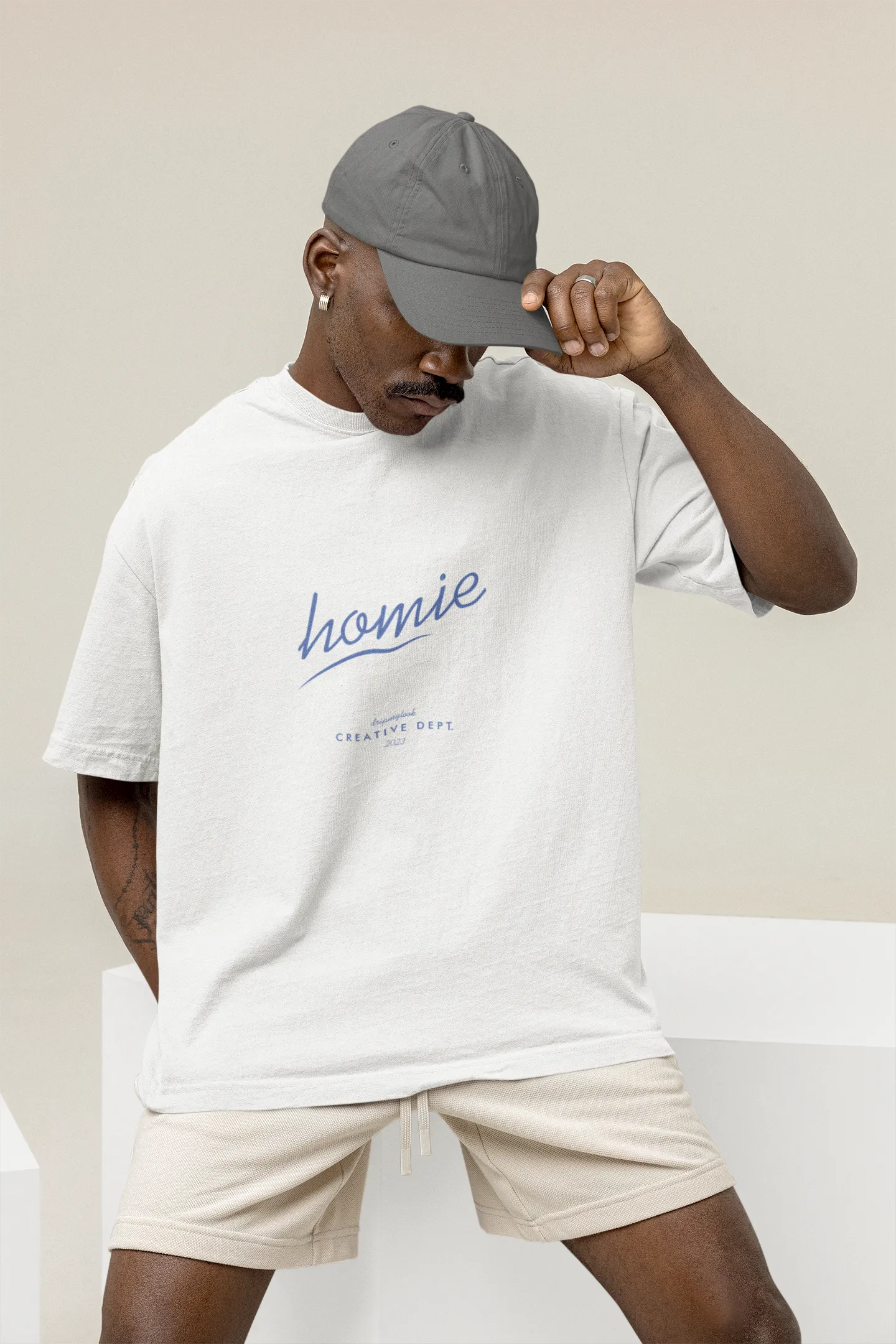 HOMIE GRAPHIC OVERSIZE T-SHIRT
