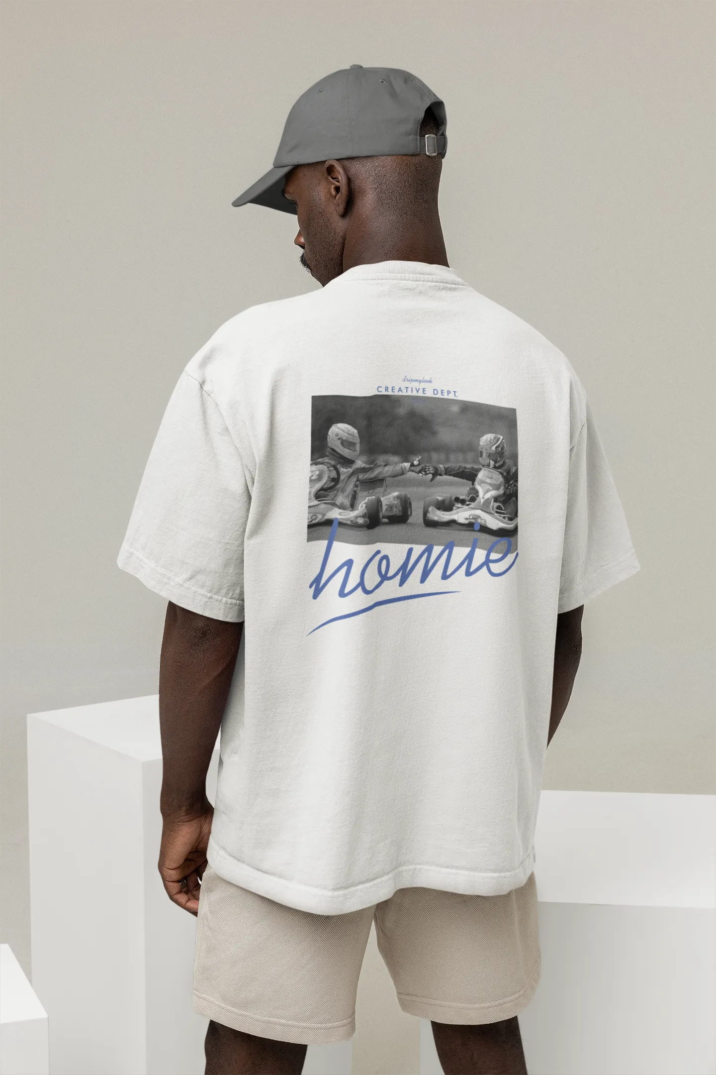 HOMIE GRAPHIC OVERSIZE T-SHIRT
