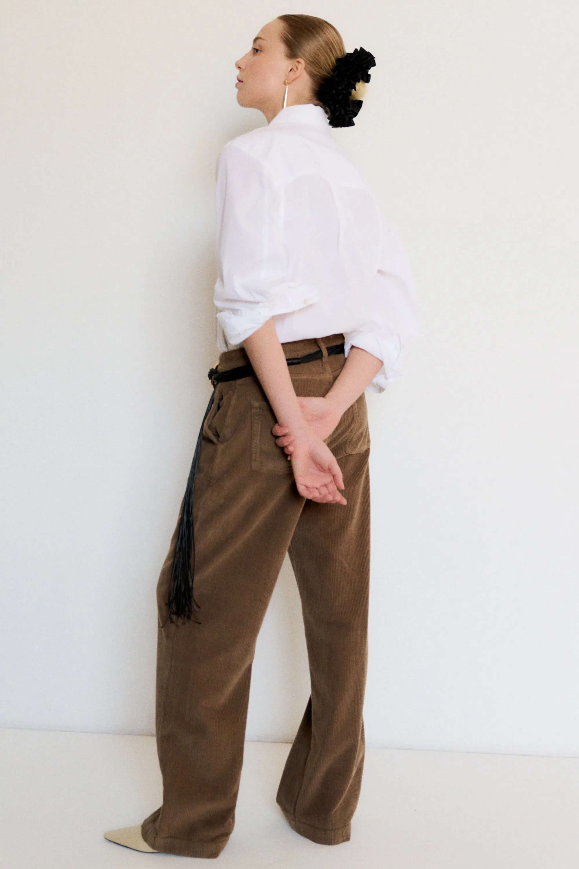 IVY-Augusta French Jeans Exclusive Cord - Brown
