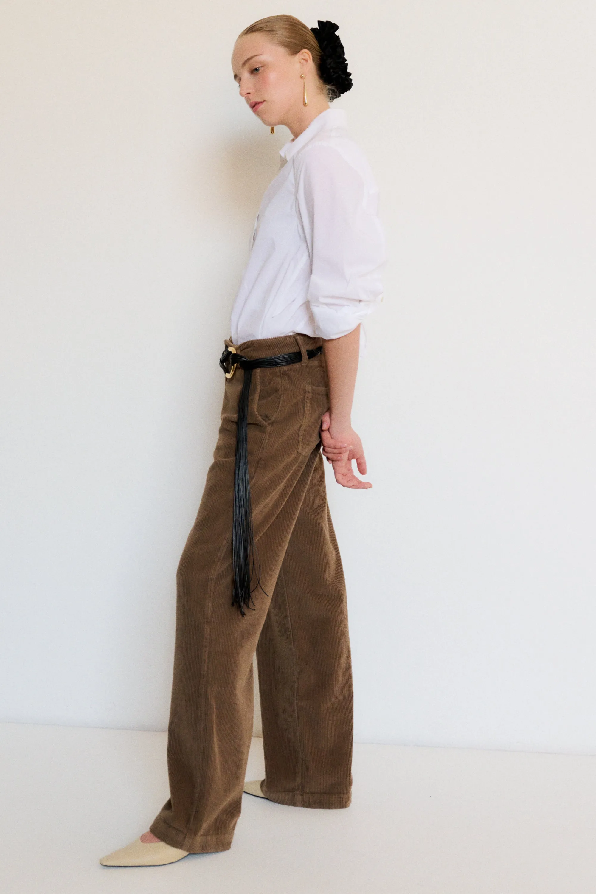 IVY-Augusta French Jeans Exclusive Cord - Brown