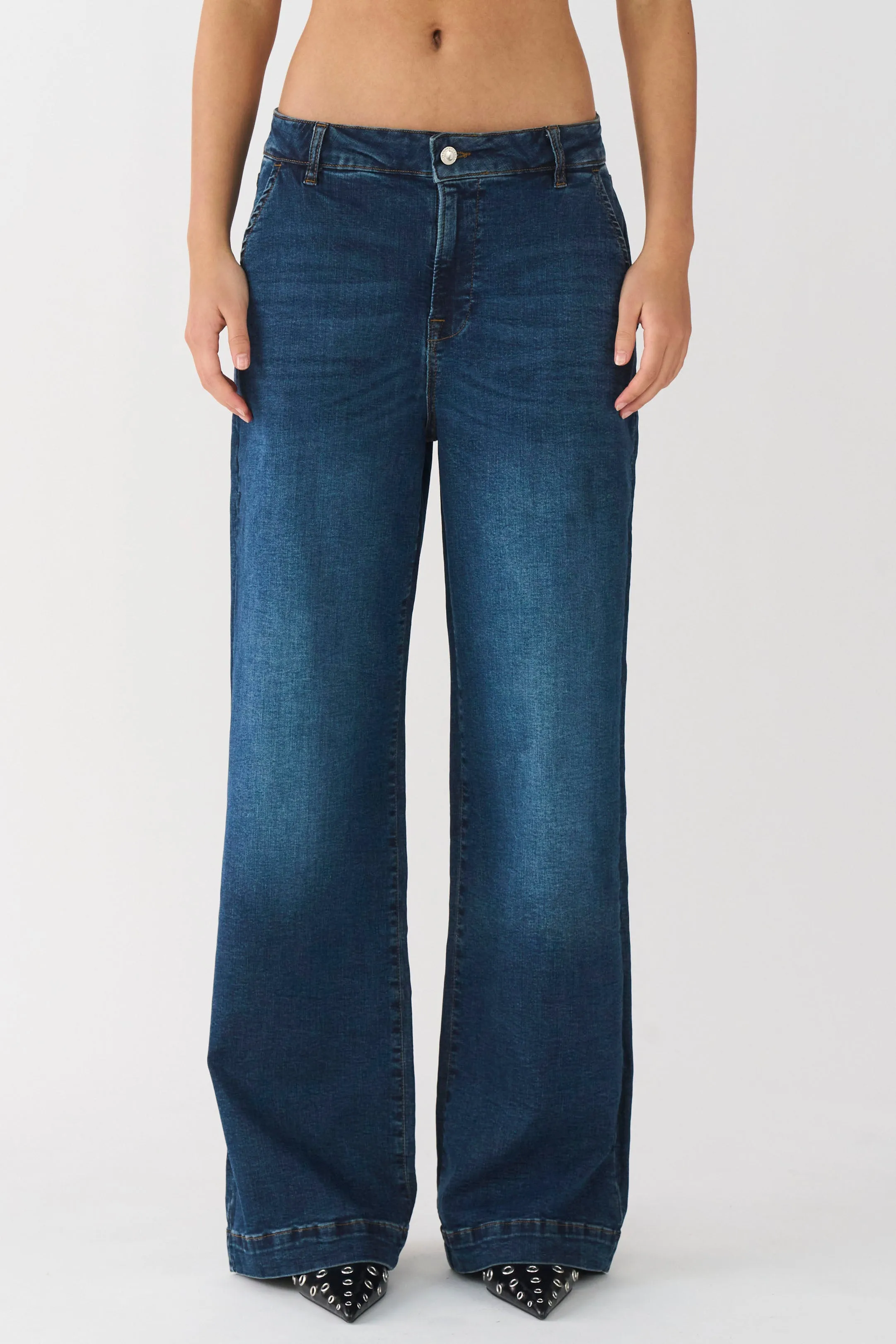 IVY-Augusta French Jeans Wash Faro Deep Blue