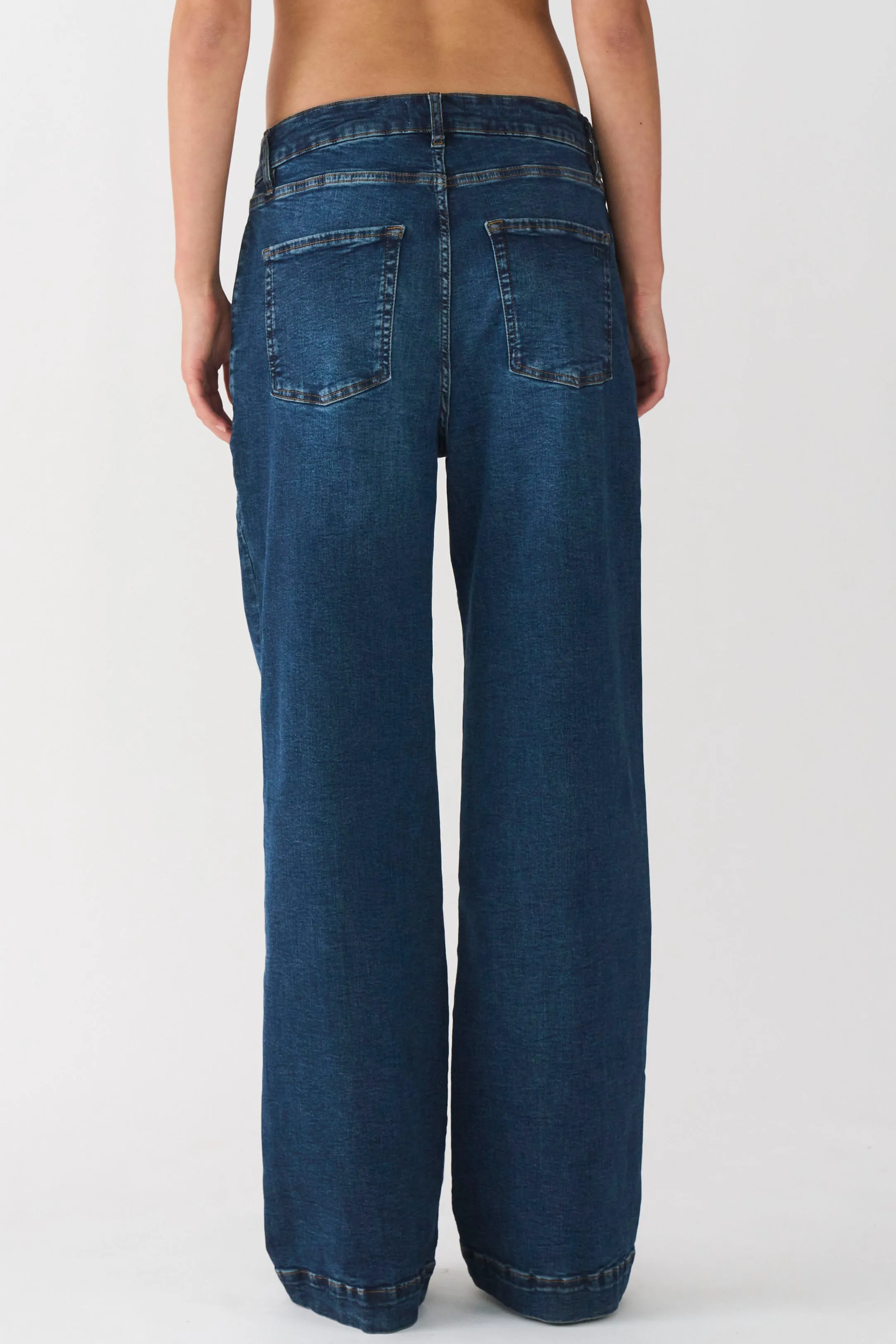 IVY-Augusta French Jeans Wash Faro Deep Blue