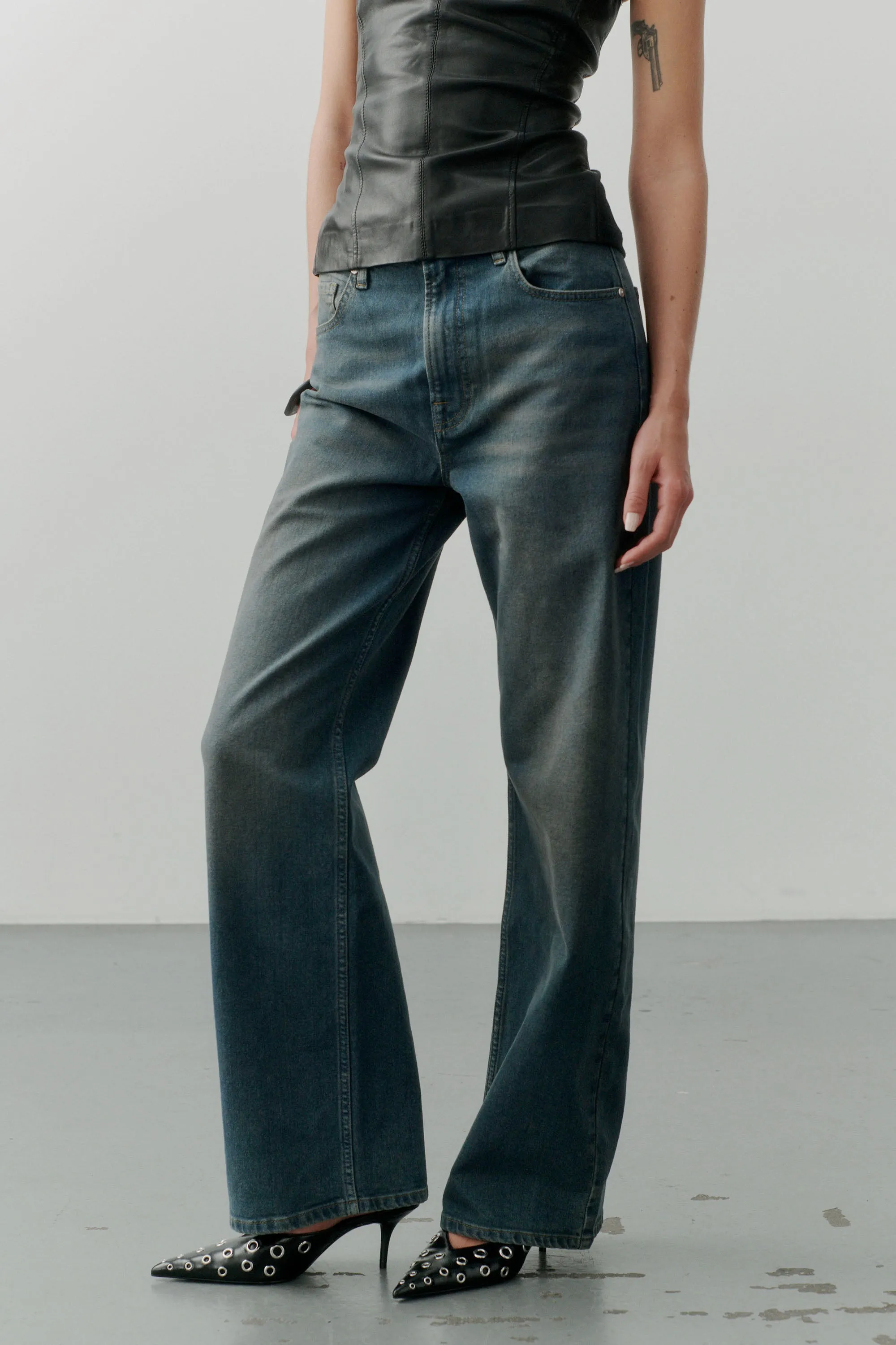 IVY-Brooke Jeans Wash Dijon