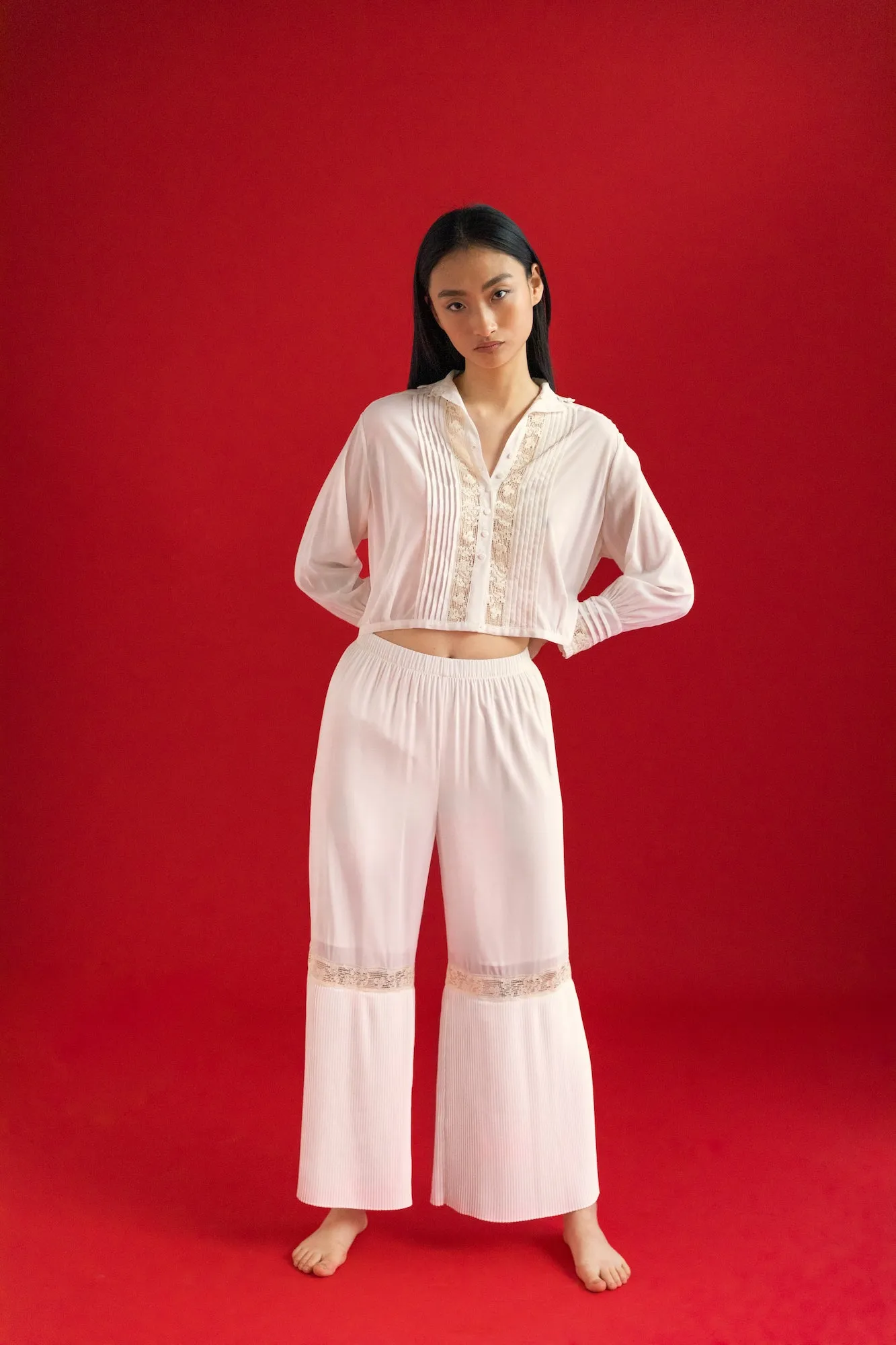JANE BIRKIN SHIRT {CREAM}