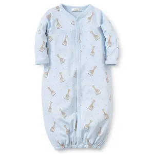 Kissy Kissy Print Convertible Gown Sophie La Girafe Blue