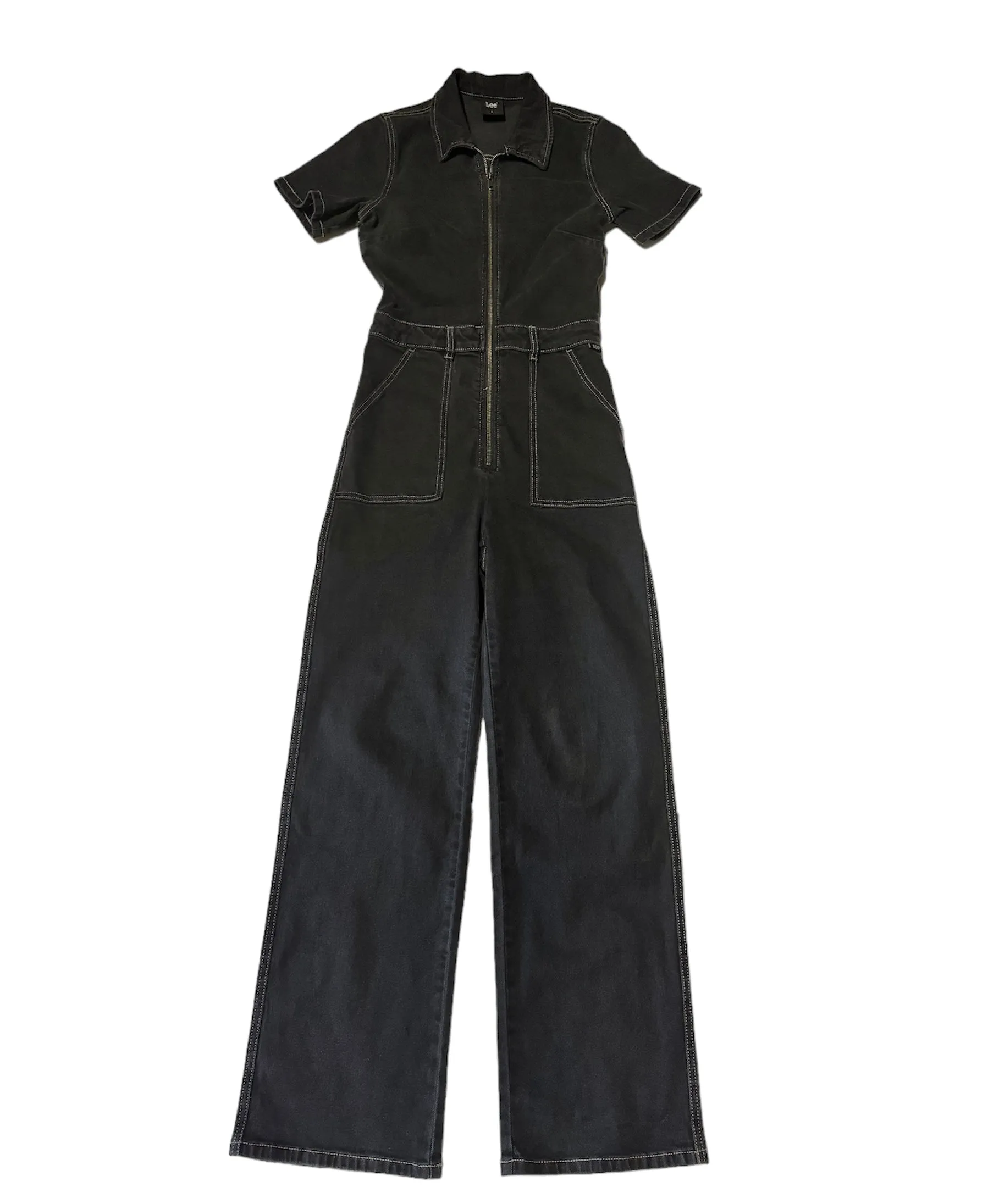 Lee - Grace Boilersuit Wideleg - Hollaback Black