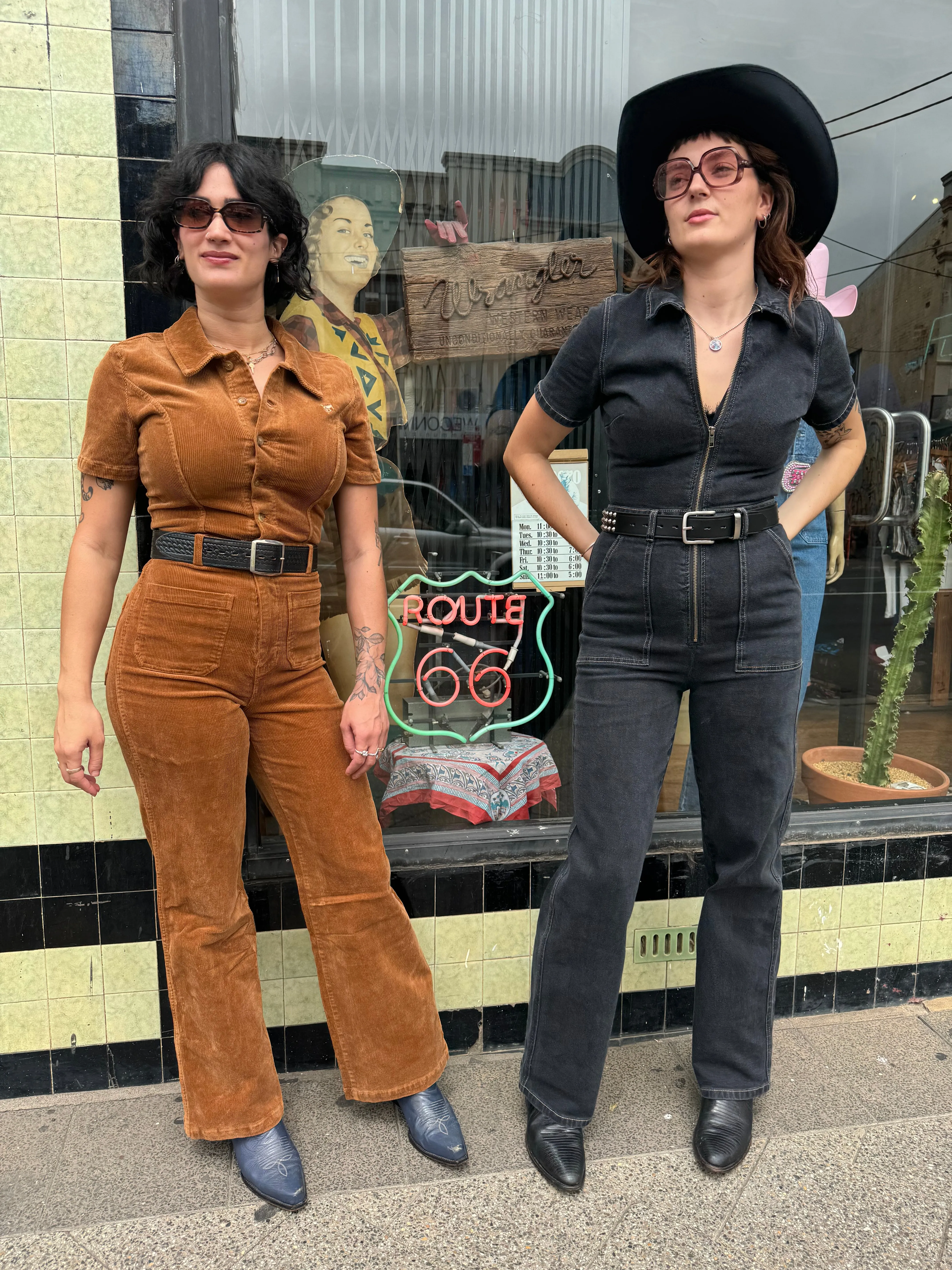 Lee - Grace Boilersuit Wideleg - Hollaback Black