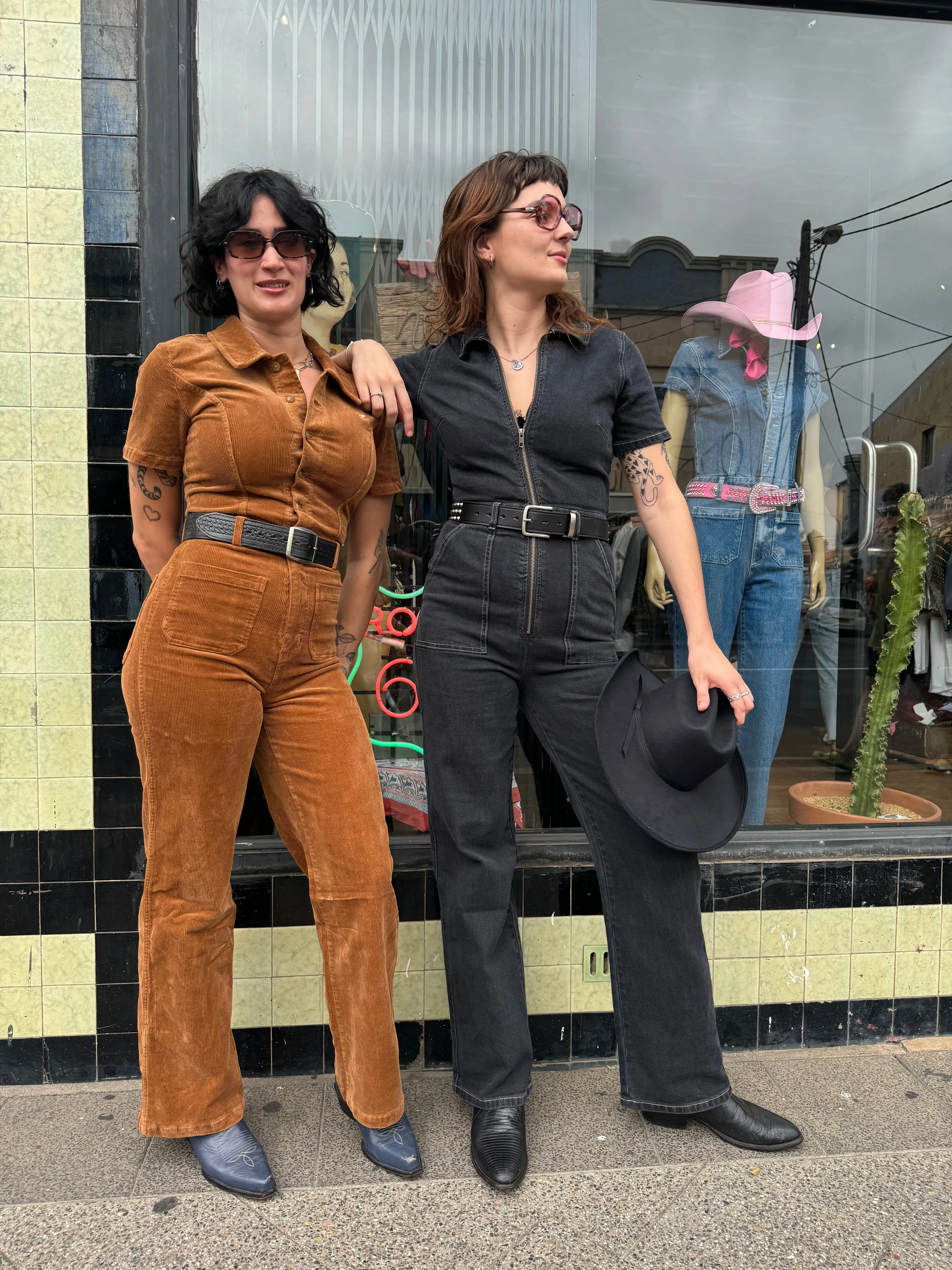 Lee - Grace Boilersuit Wideleg - Hollaback Black