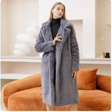 Luxury Faux Fur Coat