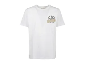 Off-White Slim Fit Tape Arrows T-Shirt White/Beige