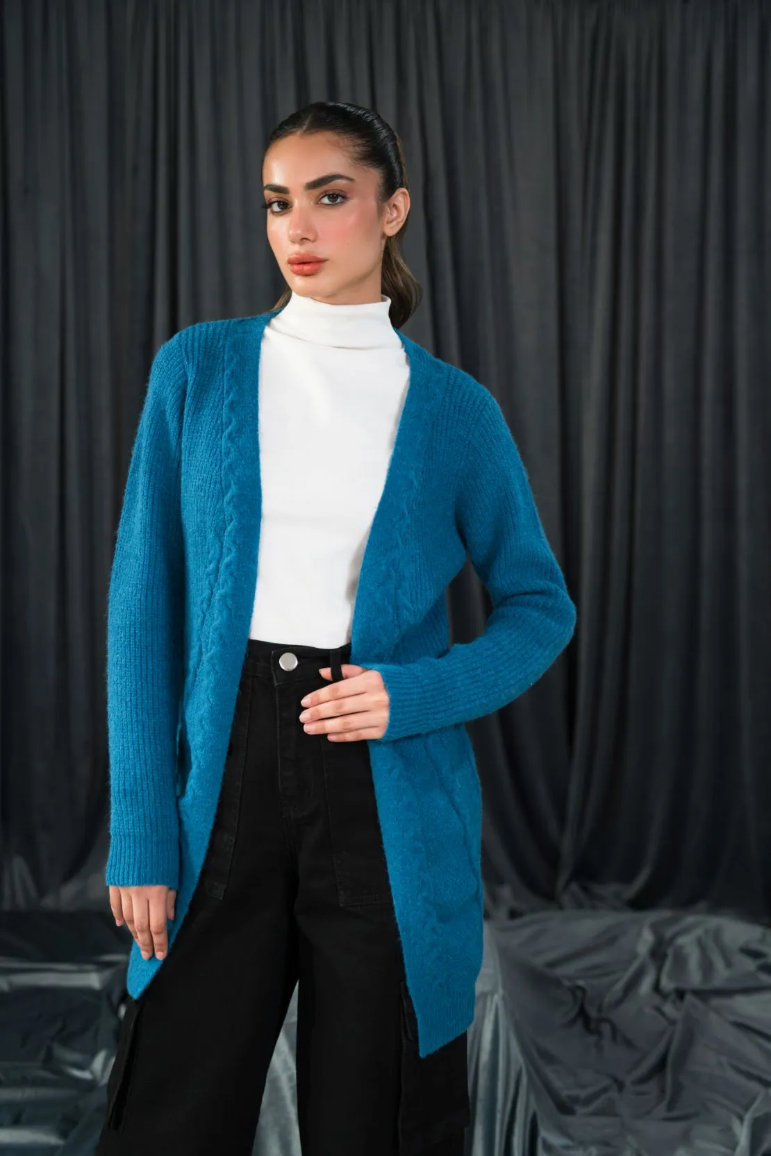 Oversized Knit Cardigan