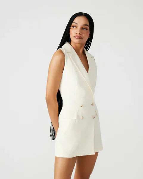 PARIS ROMPER - IVORY