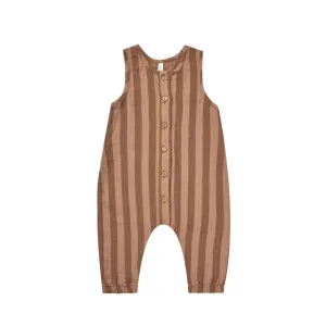 Quincy Mae Woven Jumpsuit - Retro Stripe