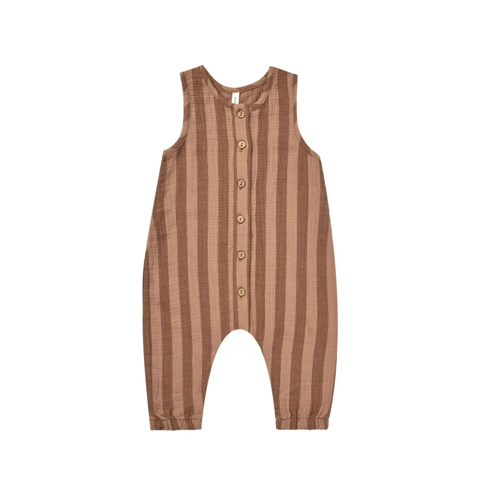 Quincy Mae Woven Jumpsuit - Retro Stripe
