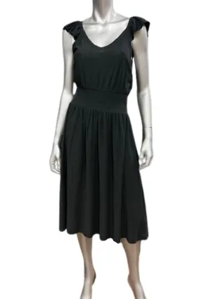 Ruffled Midi Dress