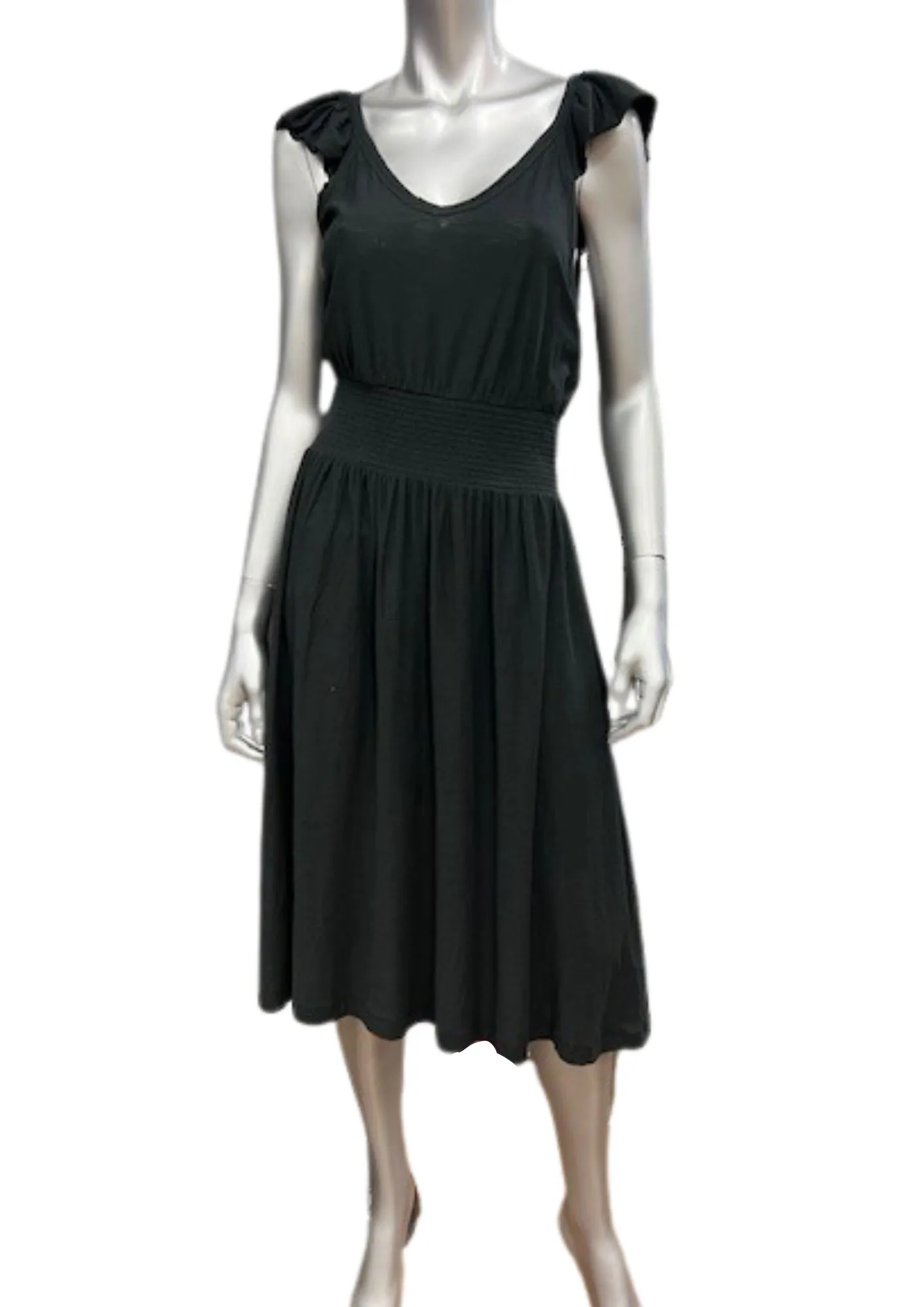 Ruffled Midi Dress