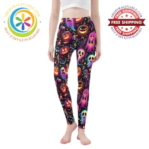 Spooky Halloween Leggings Yoga Pants