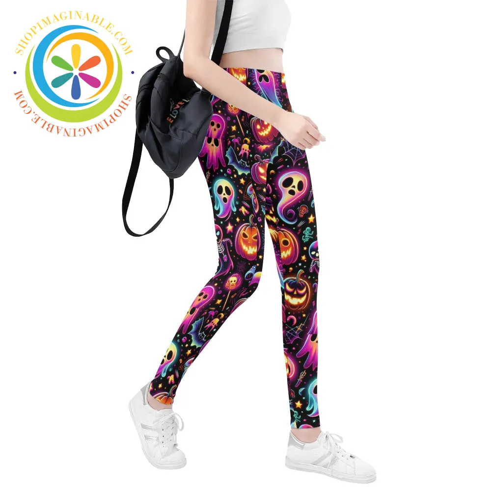 Spooky Halloween Leggings Yoga Pants