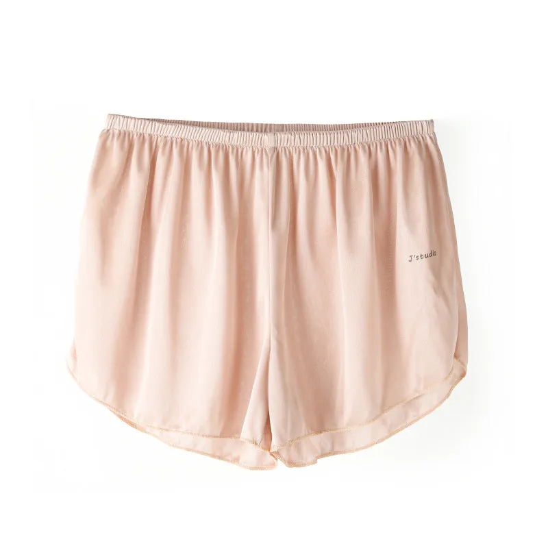 Summer Anti-Exposed Pants Women Outdoor Thin Loose Shorts Home Pajamas Black Leggings Sleepwear
