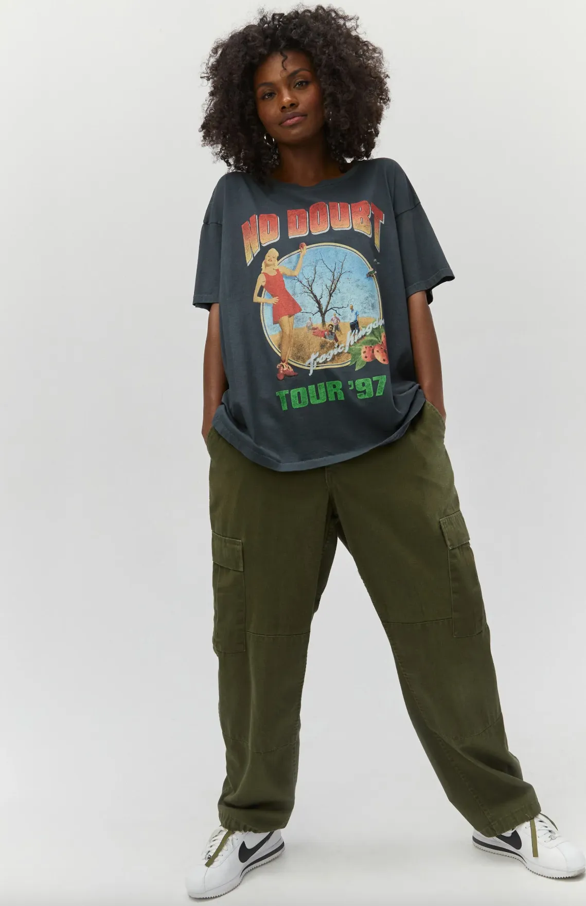The No Doubt Tour '97 Merch Tee by Daydreamer - Vintage Black