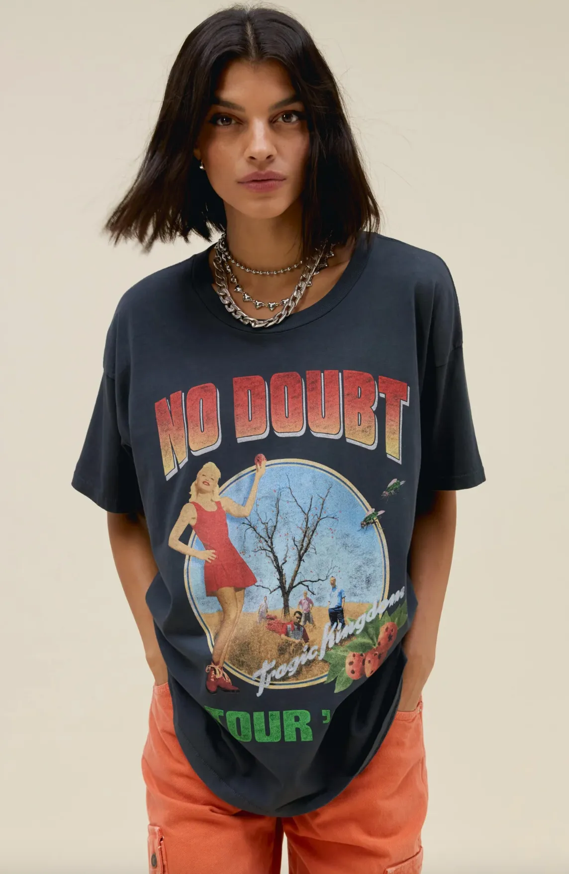 The No Doubt Tour '97 Merch Tee by Daydreamer - Vintage Black