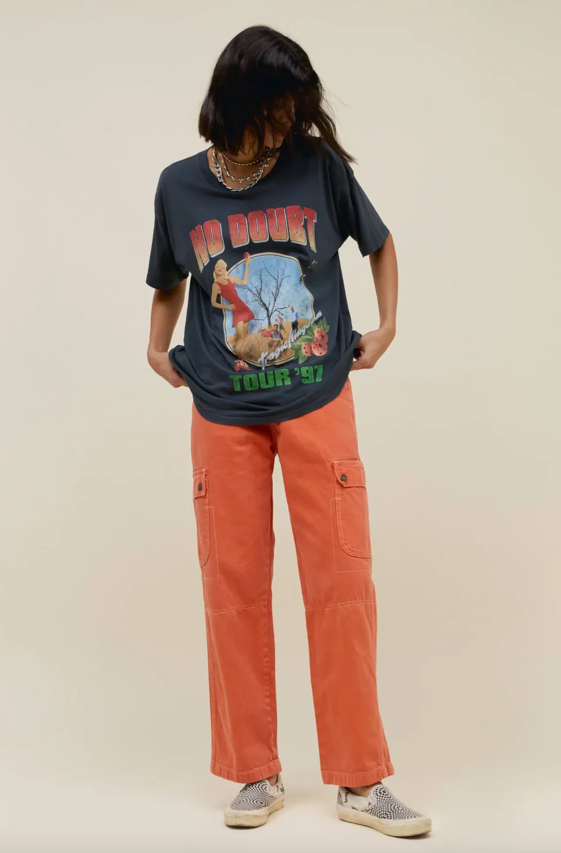 The No Doubt Tour '97 Merch Tee by Daydreamer - Vintage Black