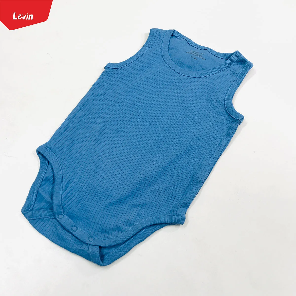 Unisex Baby Organic Cotton Sleeveless Camisole Romper