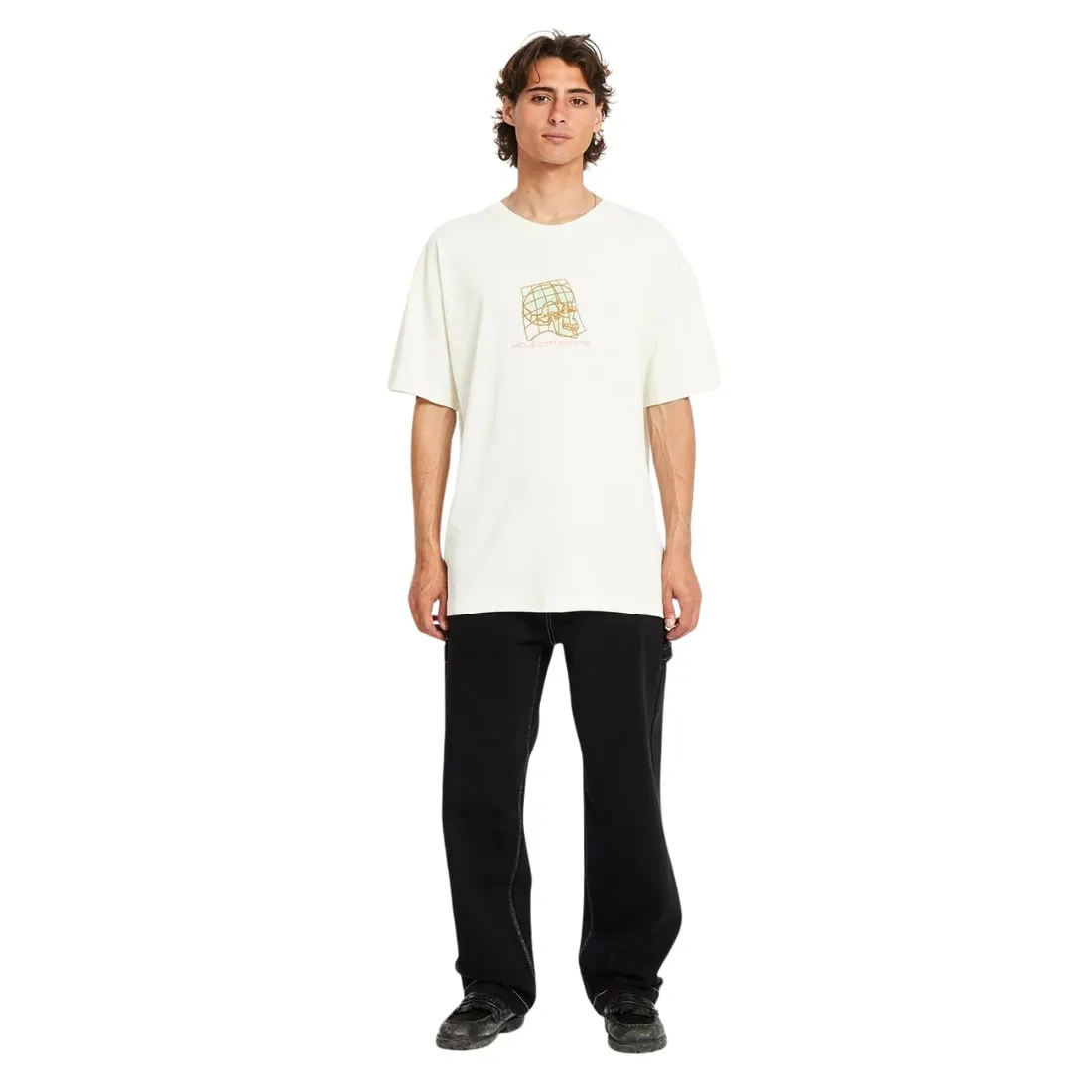 Volcom Mindoor Loose T-Shirt - Dirty White
