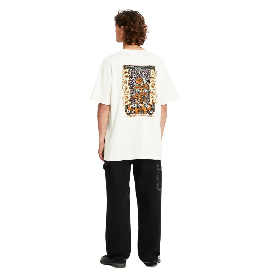 Volcom Mindoor Loose T-Shirt - Dirty White