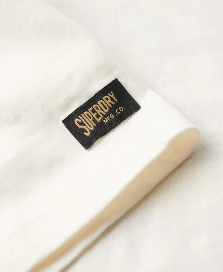Workwear Scripted Graphic T-Shirt - New Chalk White Slub